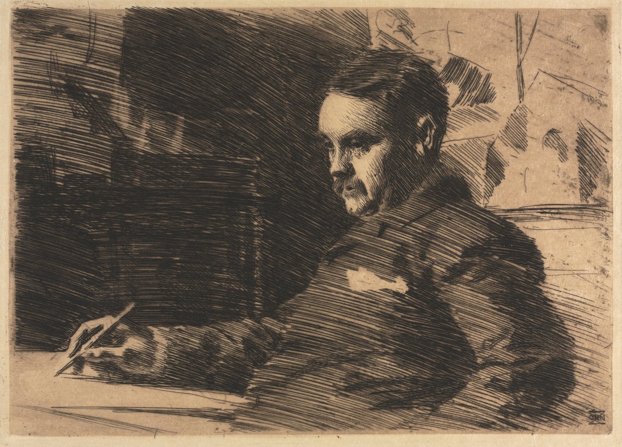 Právník Wade, 1890. od Anders Leonard Zorn