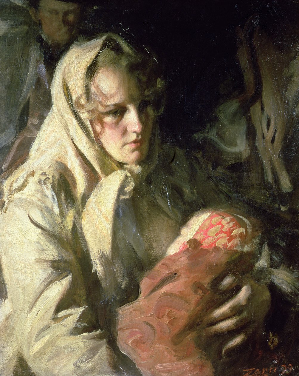 Madonna, 1899 od Anders Leonard Zorn