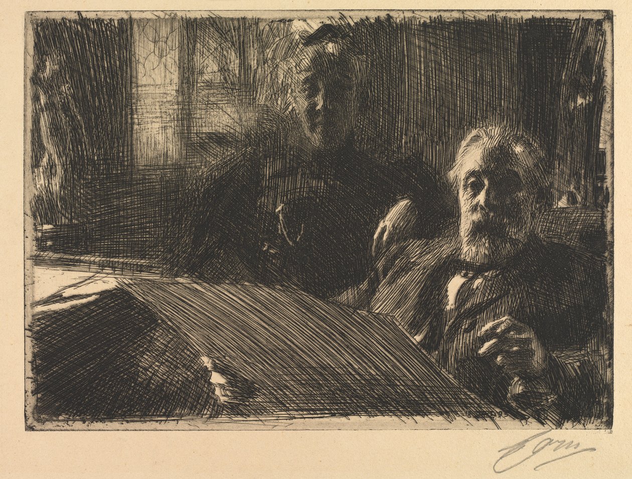 Manželé Fürstenbergovi, 1895. od Anders Leonard Zorn