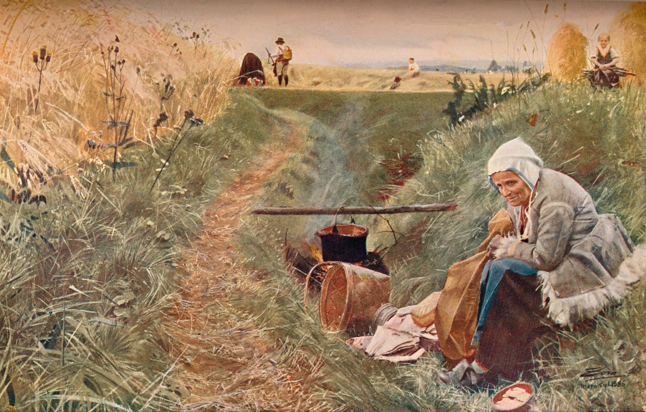 Chléb náš denní, 1886 od Anders Leonard Zorn