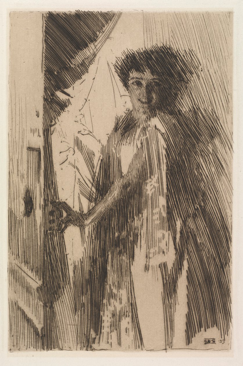 Rosita Mauri, 1889. od Anders Leonard Zorn