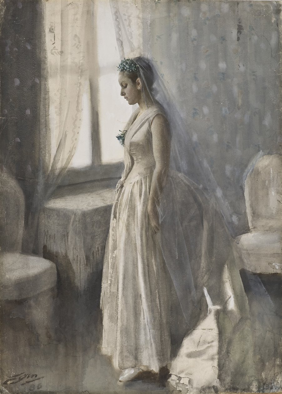 Nevěsta, 1886 od Anders Leonard Zorn