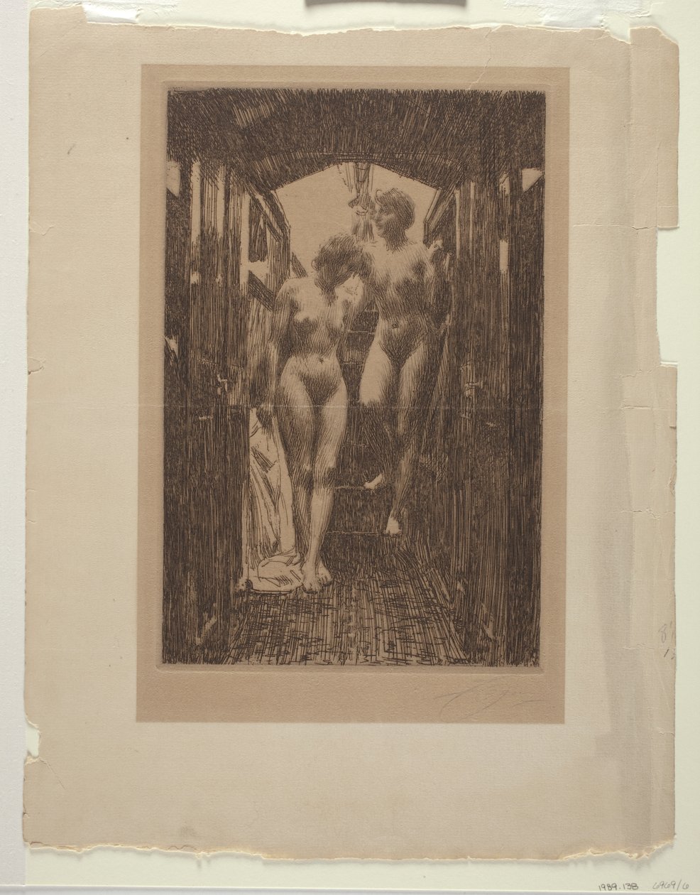 Skříň od Anders Leonard Zorn
