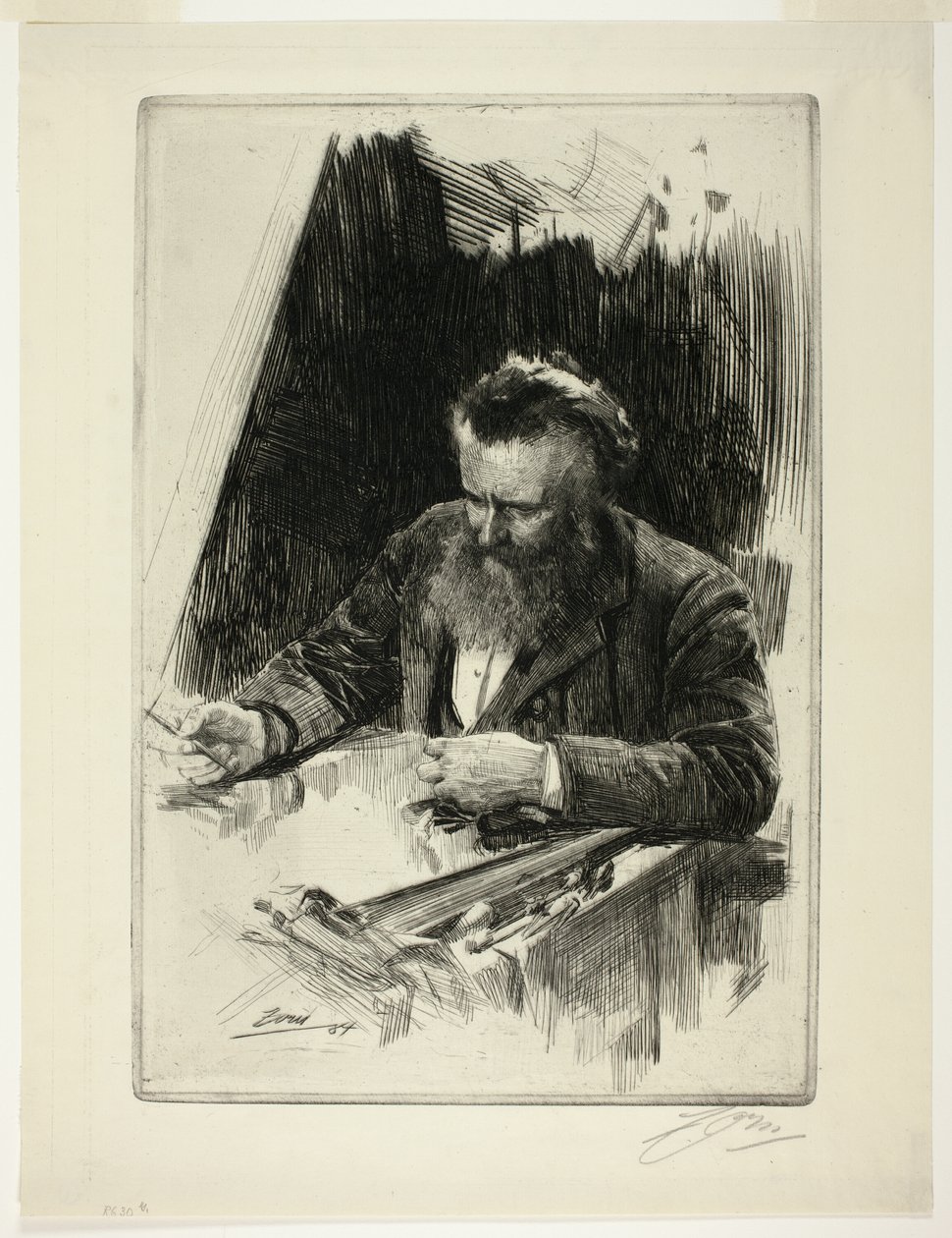 Axel Herman Haig III od Anders Leonard Zorn