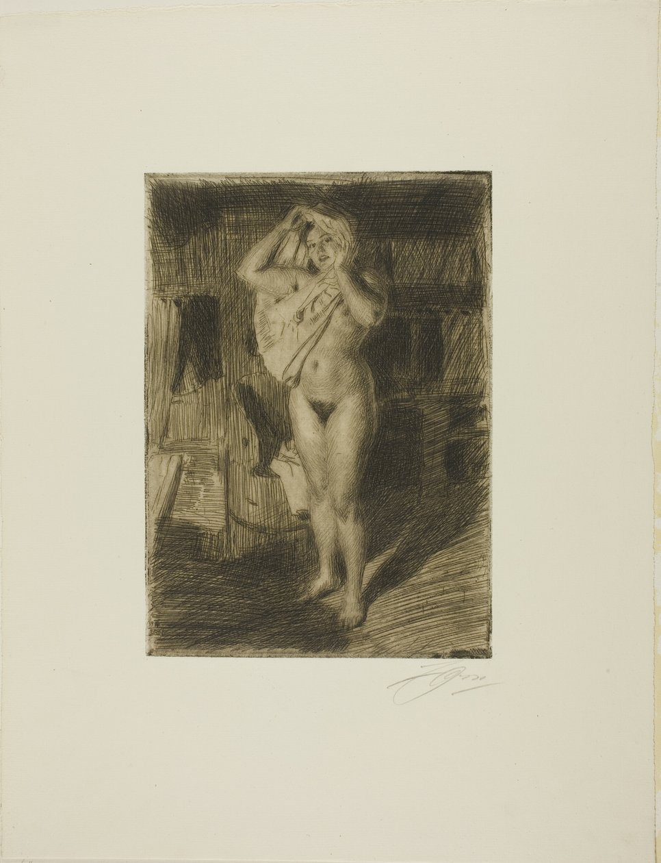 Šílený od Anders Leonard Zorn
