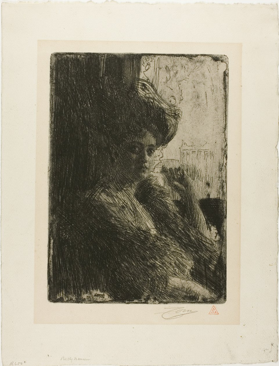 Betty Nansenová od Anders Leonard Zorn
