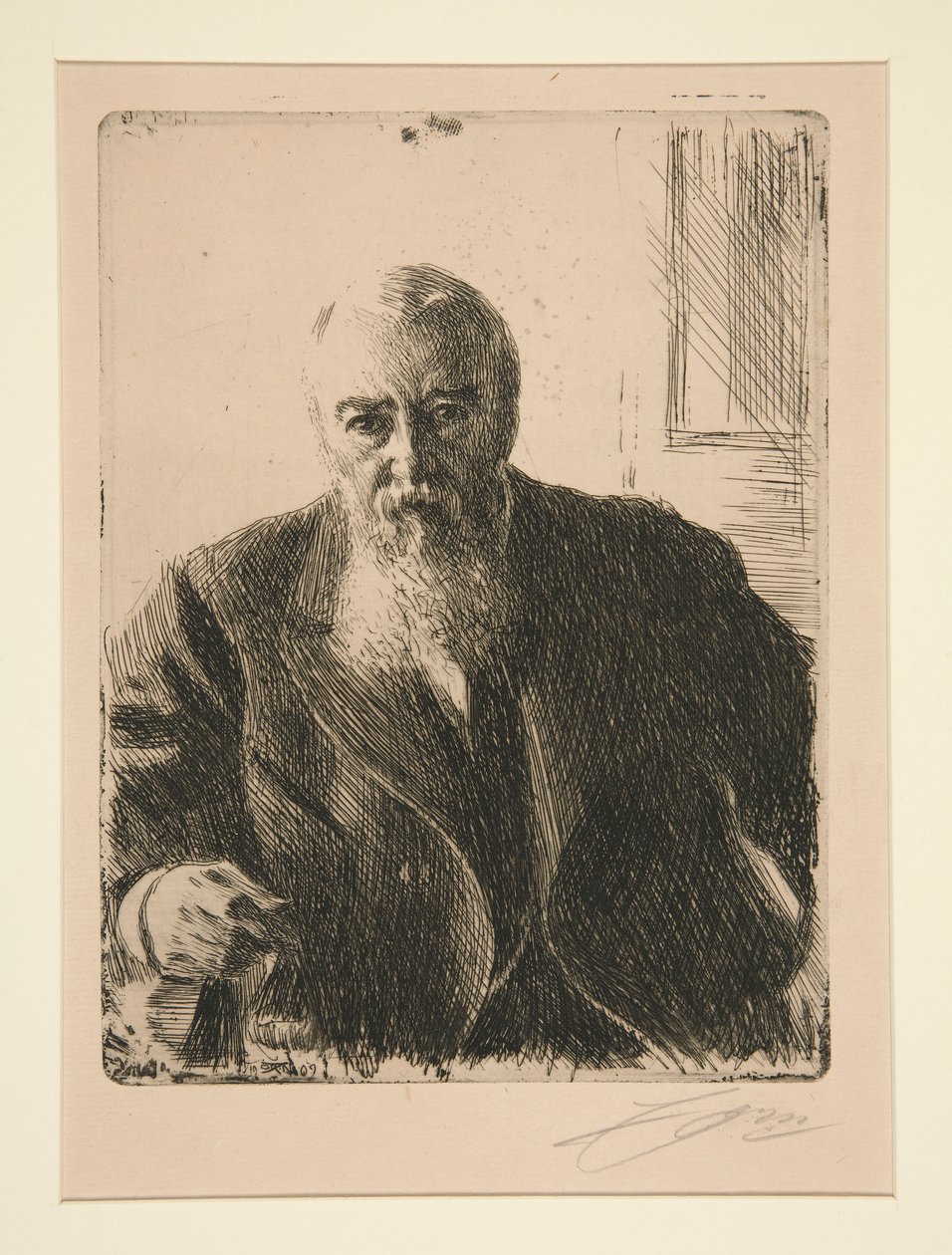 C. F. Konvalinka od Anders Leonard Zorn