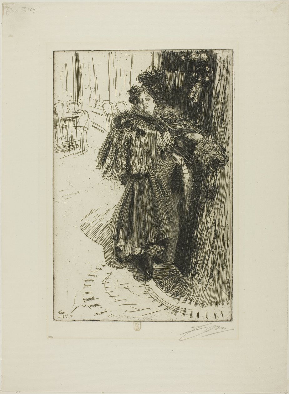 Effet de Nuit III od Anders Leonard Zorn