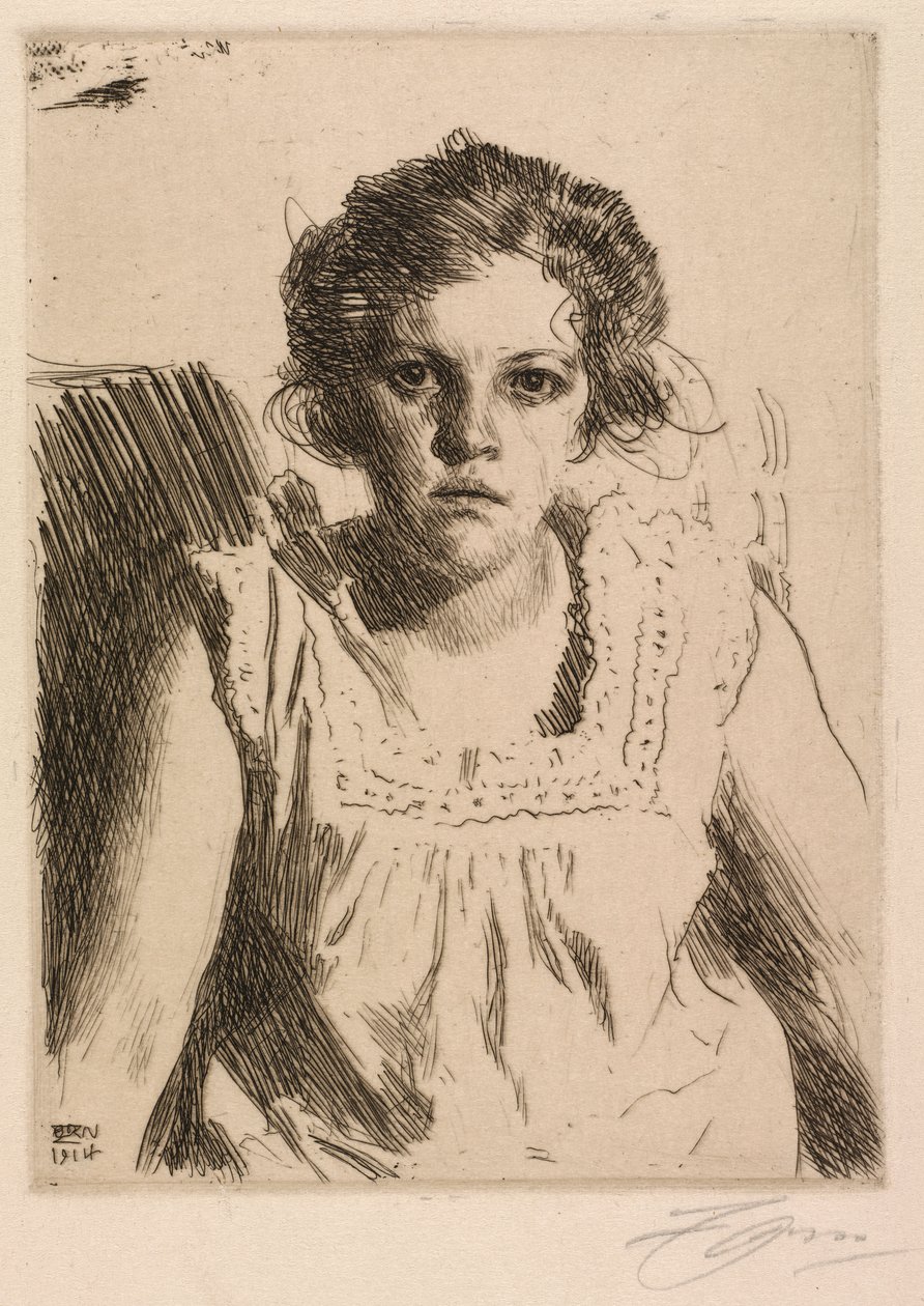 Frida od Anders Leonard Zorn