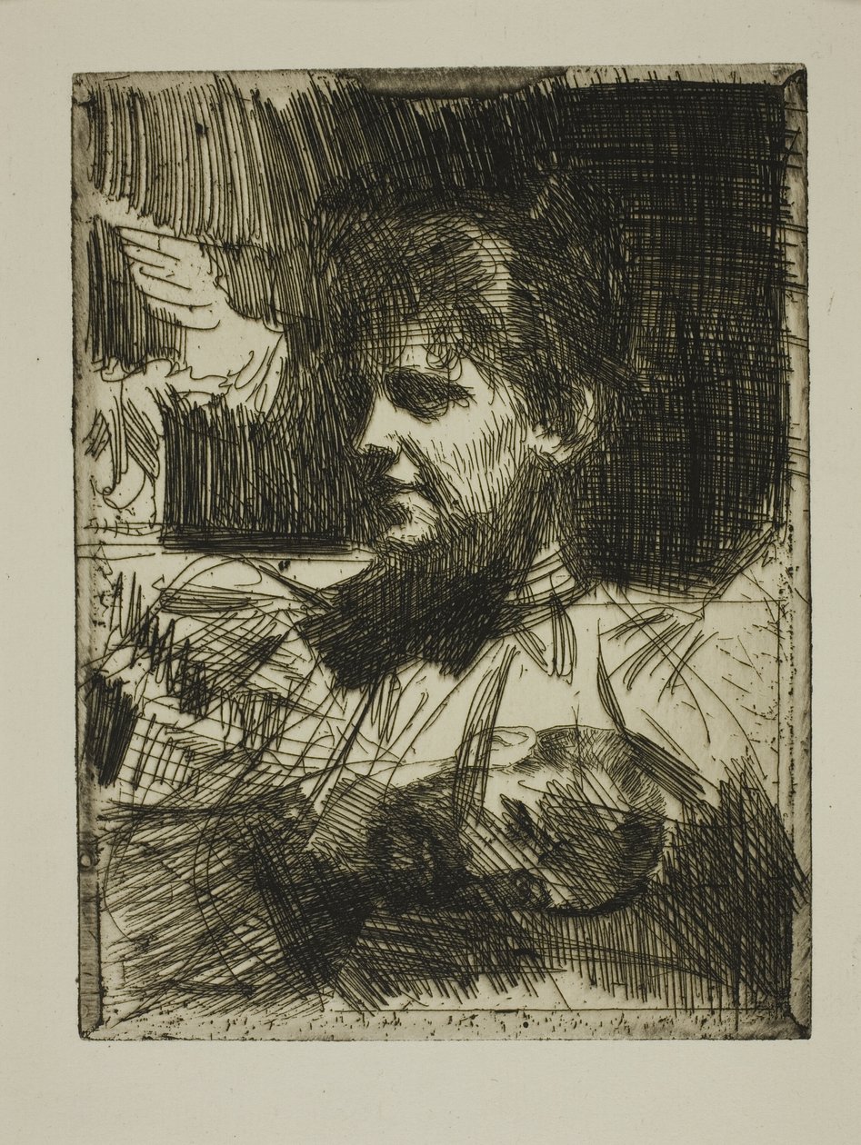 Gerda Hagborg I ("Prosím") od Anders Leonard Zorn