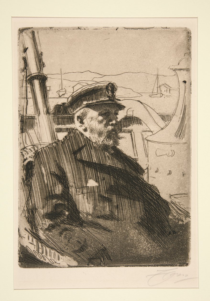 Král Oscar II od Anders Leonard Zorn