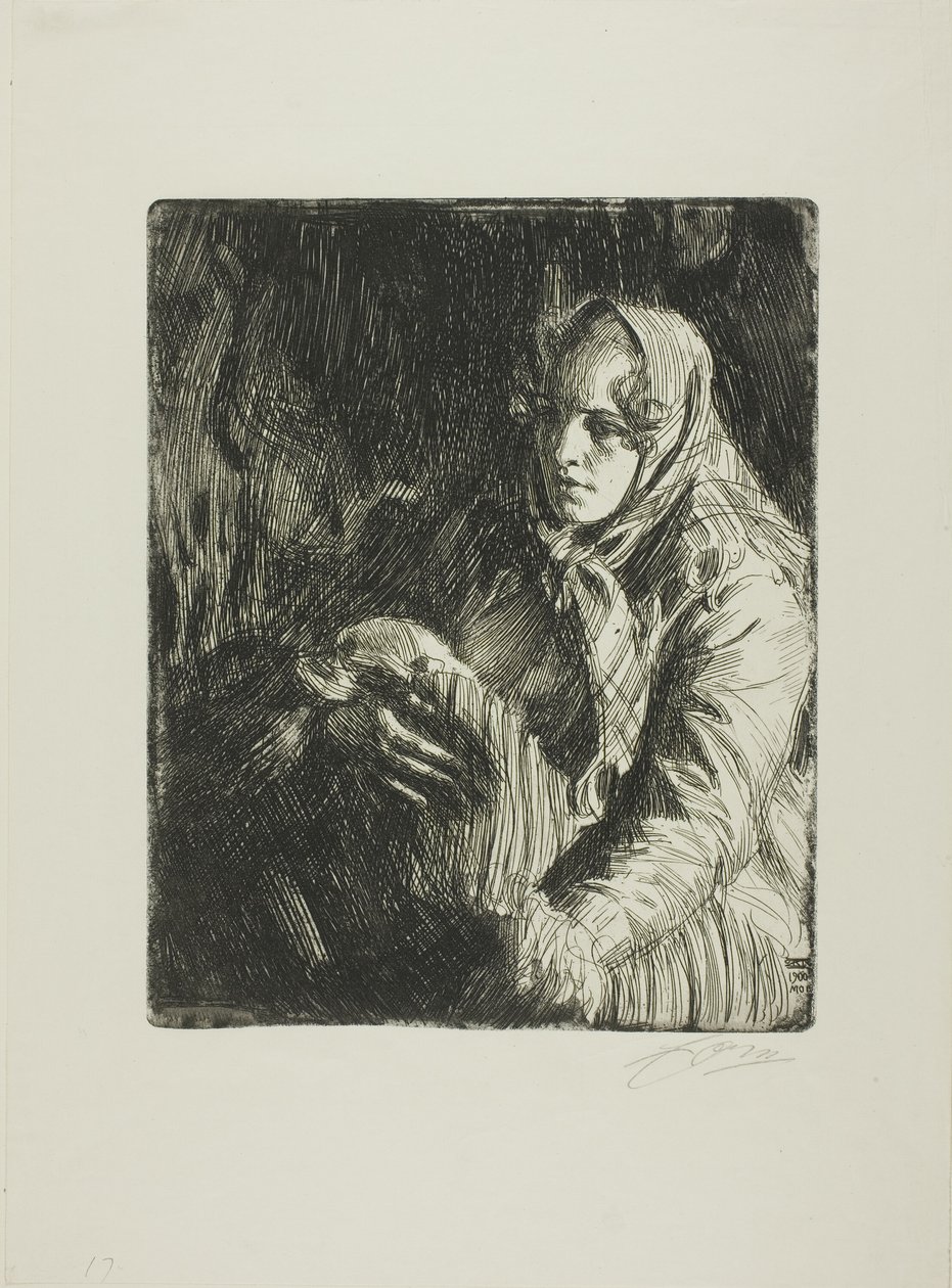 Madonna (matka) od Anders Leonard Zorn