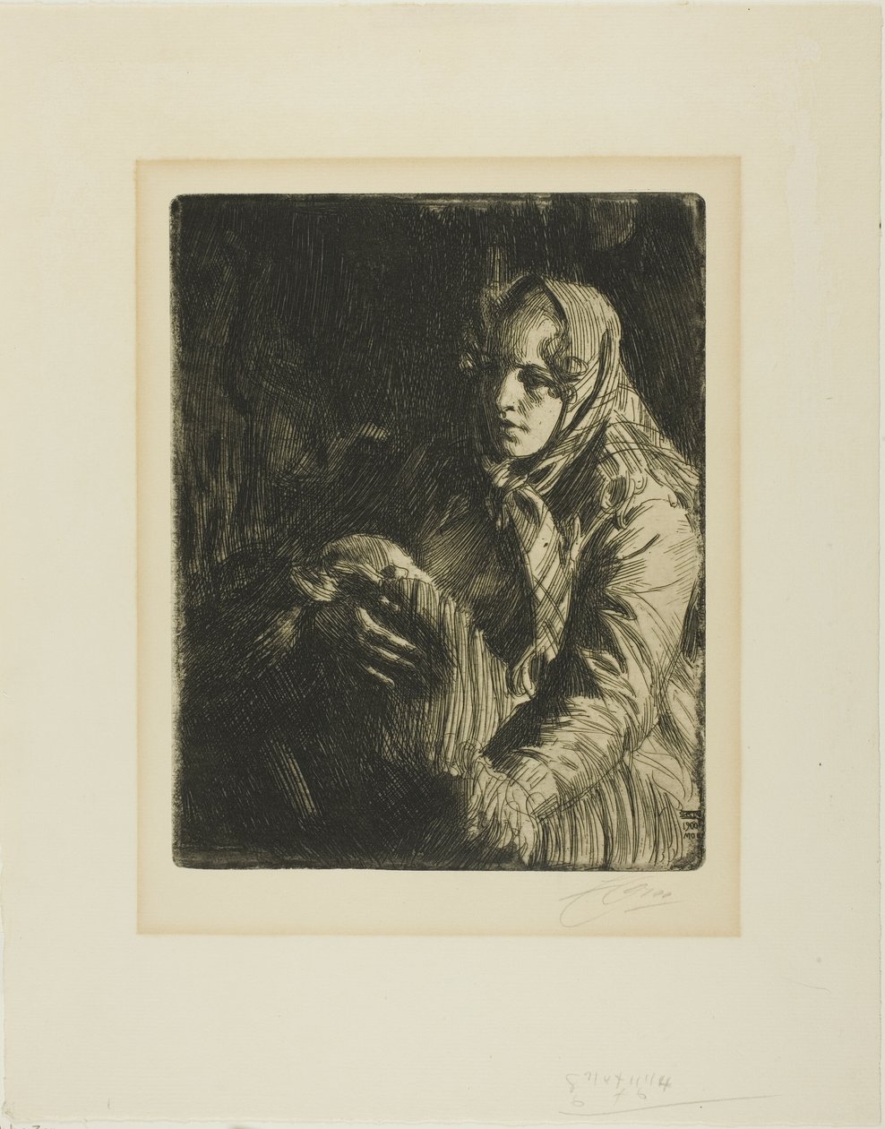 Madonna (matka) od Anders Leonard Zorn