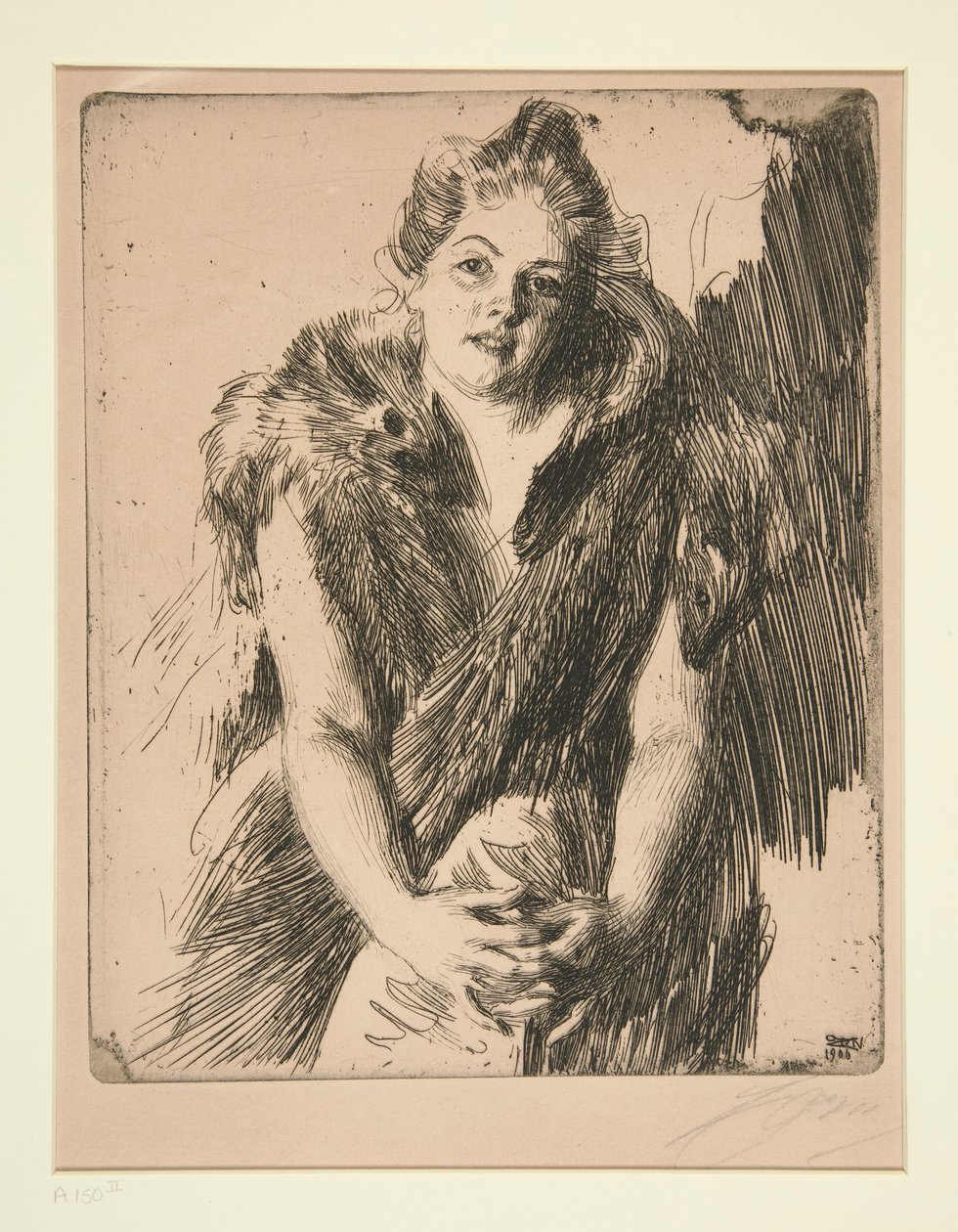 Maja Von Heijne (Monc Ljunglor) od Anders Leonard Zorn