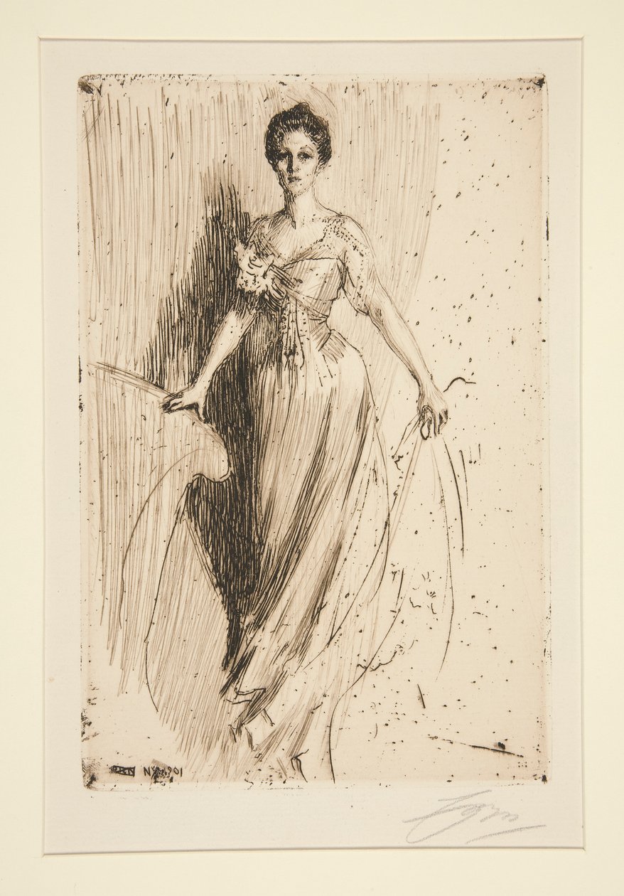 slečno Ludmanová od Anders Leonard Zorn
