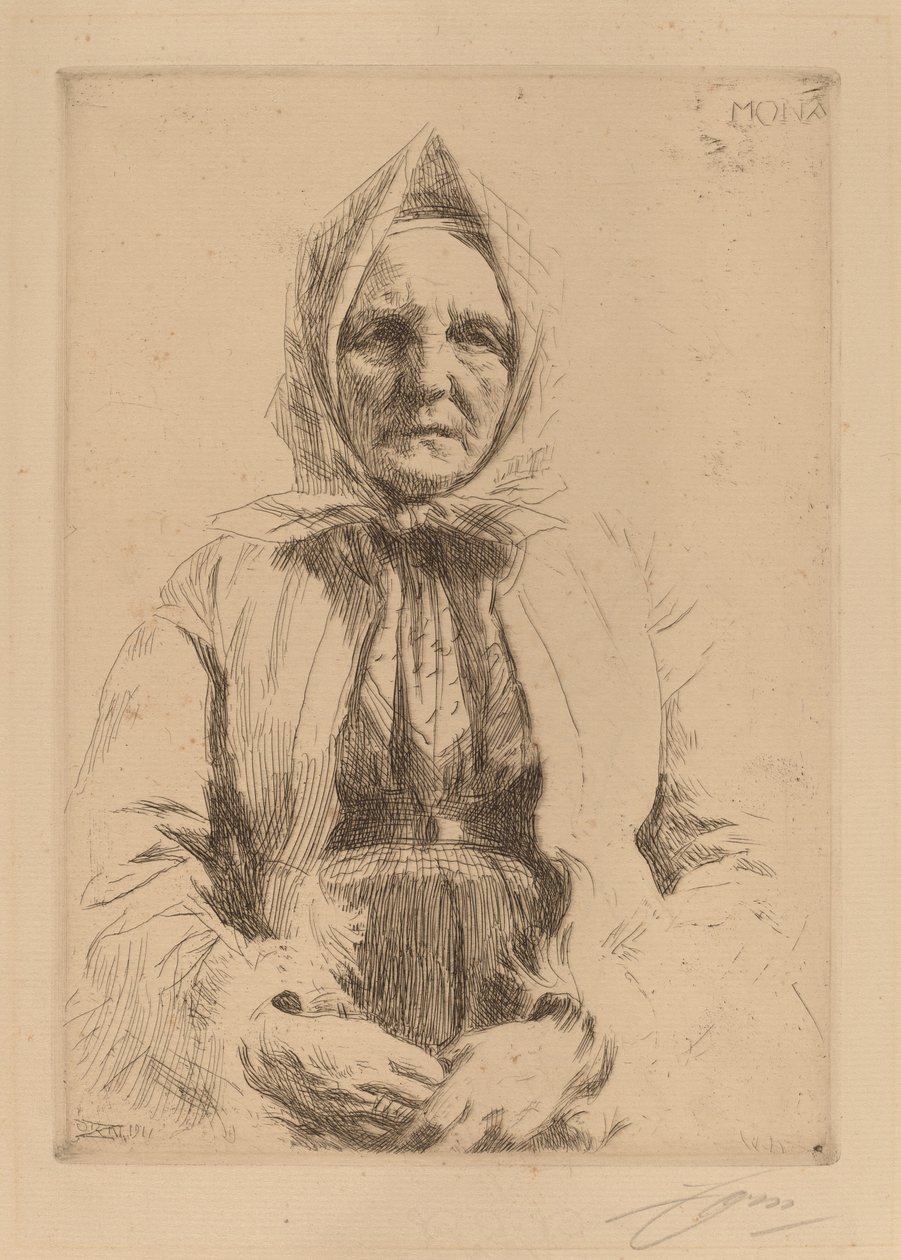 Mona od Anders Leonard Zorn