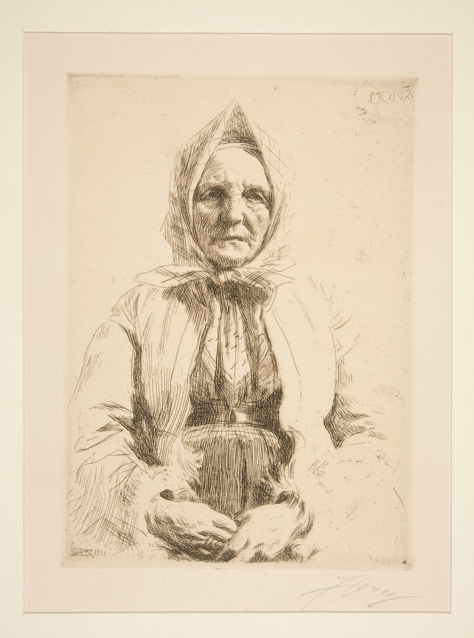 Mona od Anders Leonard Zorn
