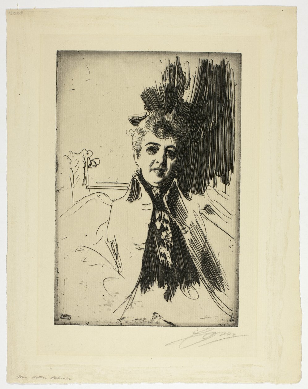 paní Potterová Palmerová od Anders Leonard Zorn