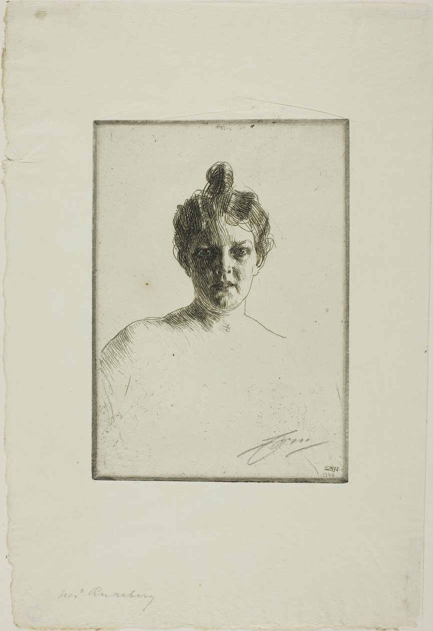 paní Runebergová od Anders Leonard Zorn
