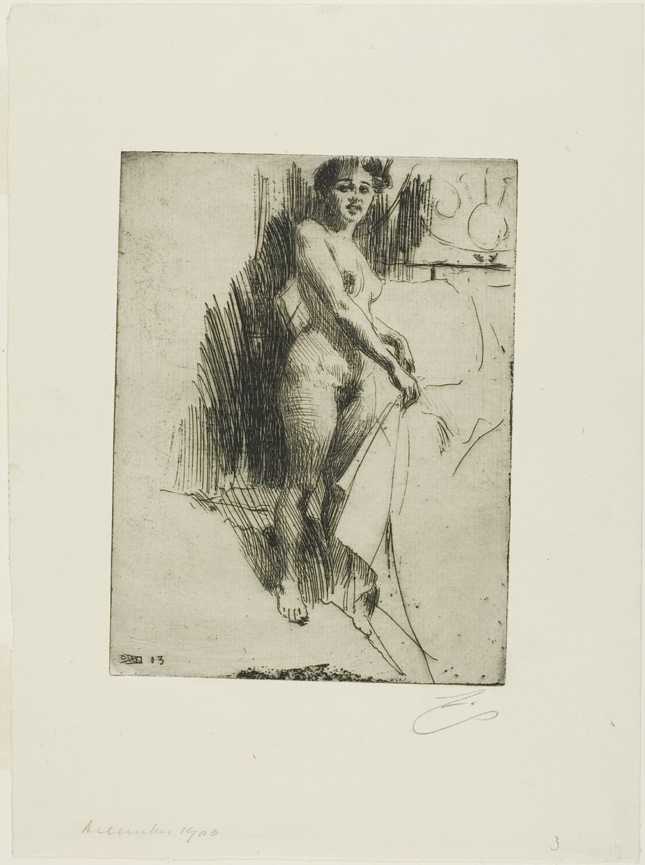 Nanette od Anders Leonard Zorn