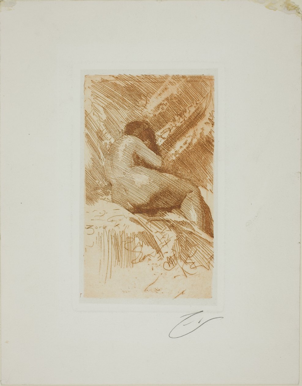 Nahé studium od Anders Leonard Zorn