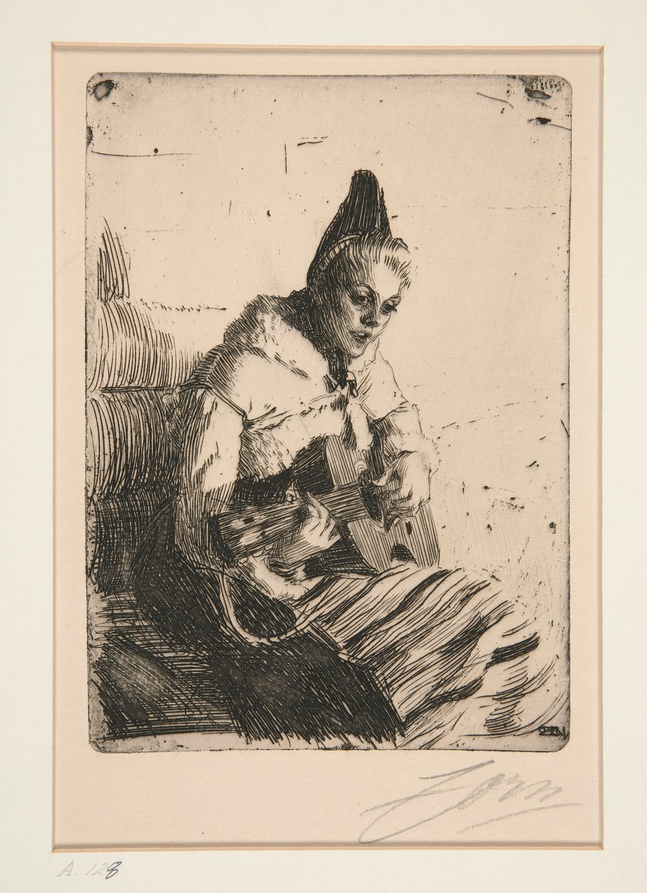 Stará balada II od Anders Leonard Zorn