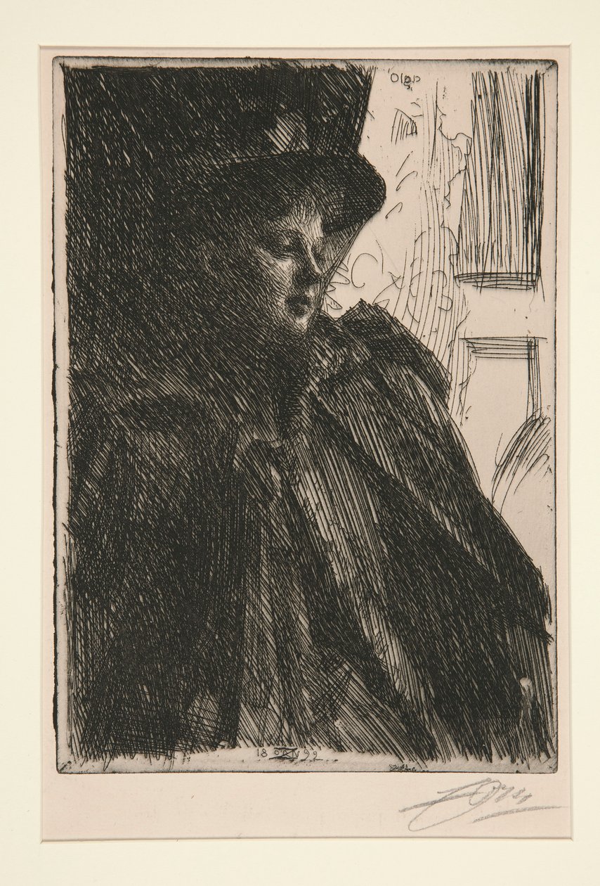 Olga Bratt od Anders Leonard Zorn