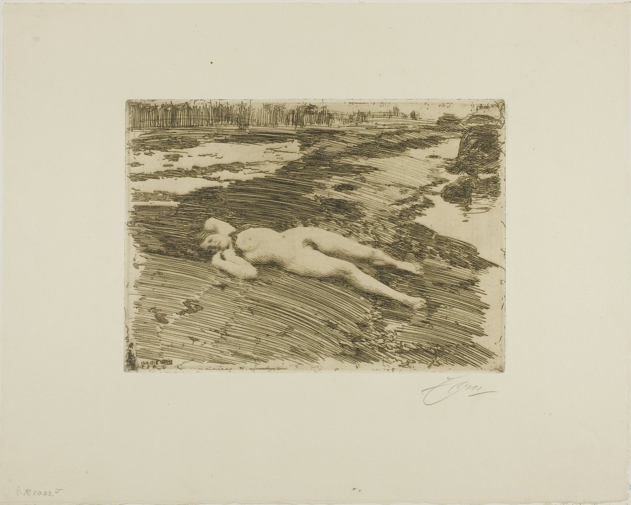 Na píscích od Anders Leonard Zorn