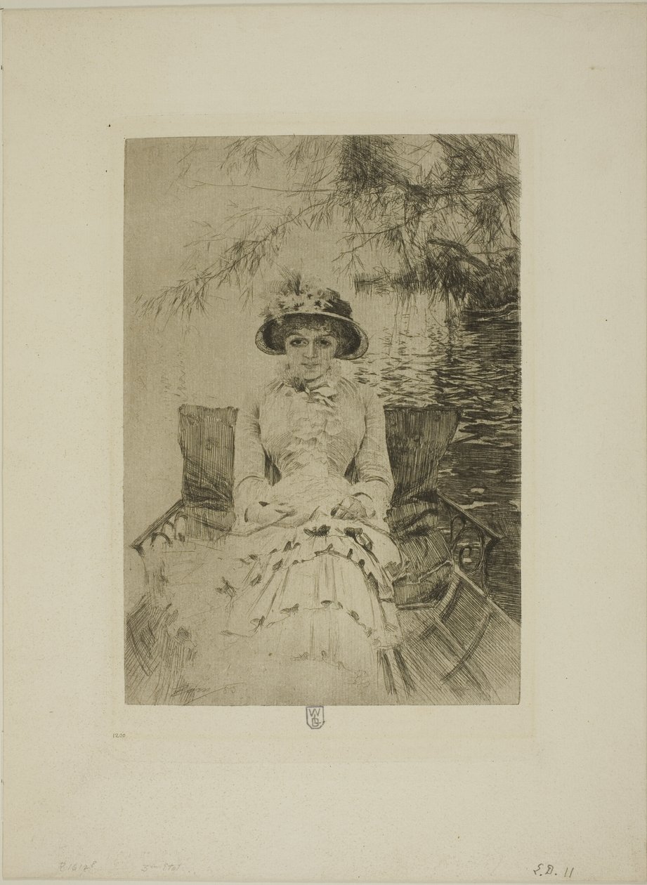 Na Temži od Anders Leonard Zorn
