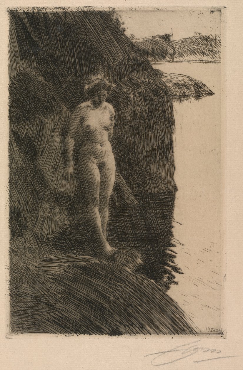 Sráz od Anders Leonard Zorn