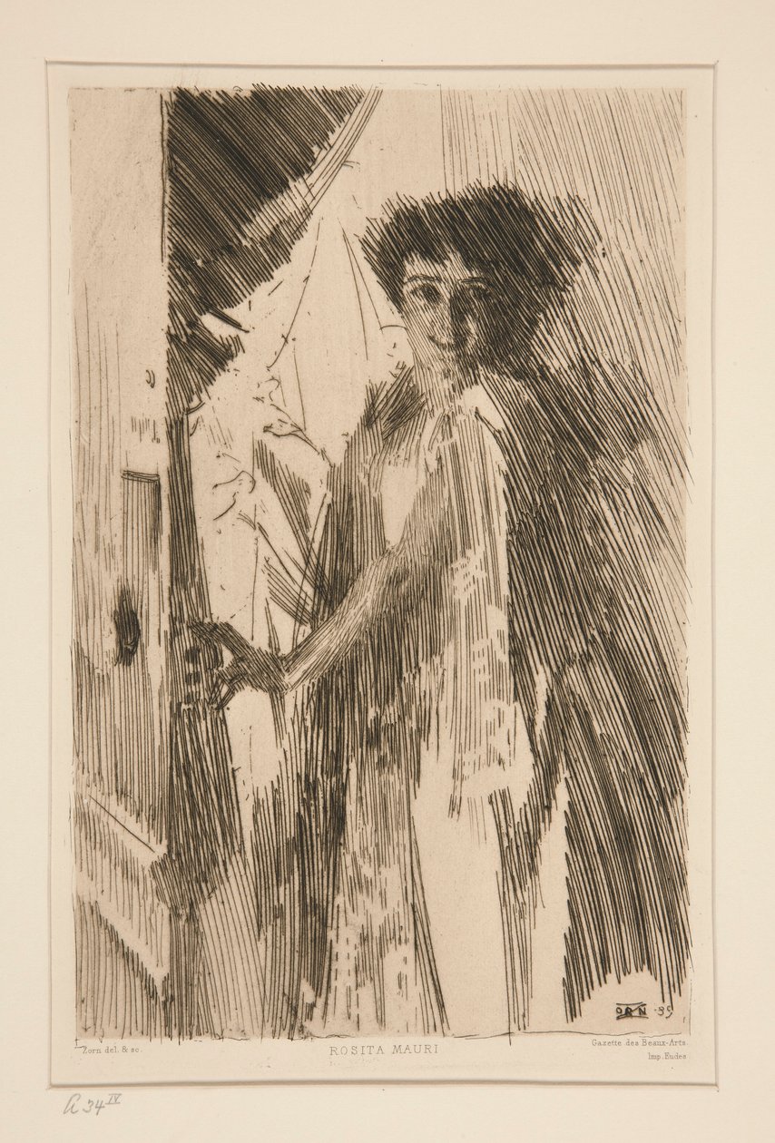 Rosita Mauriová od Anders Leonard Zorn