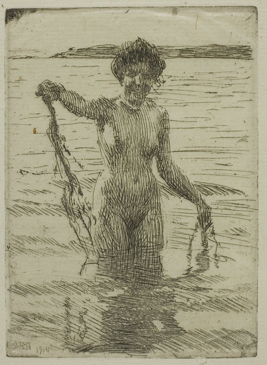 Mořská řasa od Anders Leonard Zorn