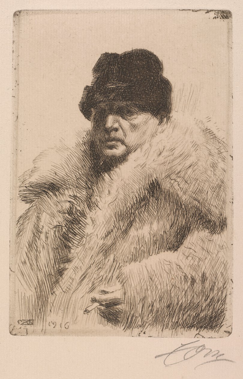 Autoportrét od Anders Leonard Zorn