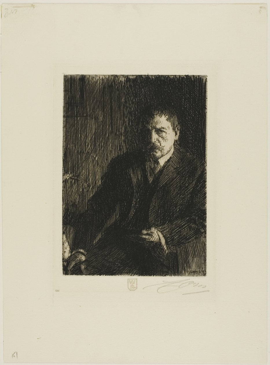 Autoportrét 1904 I od Anders Leonard Zorn