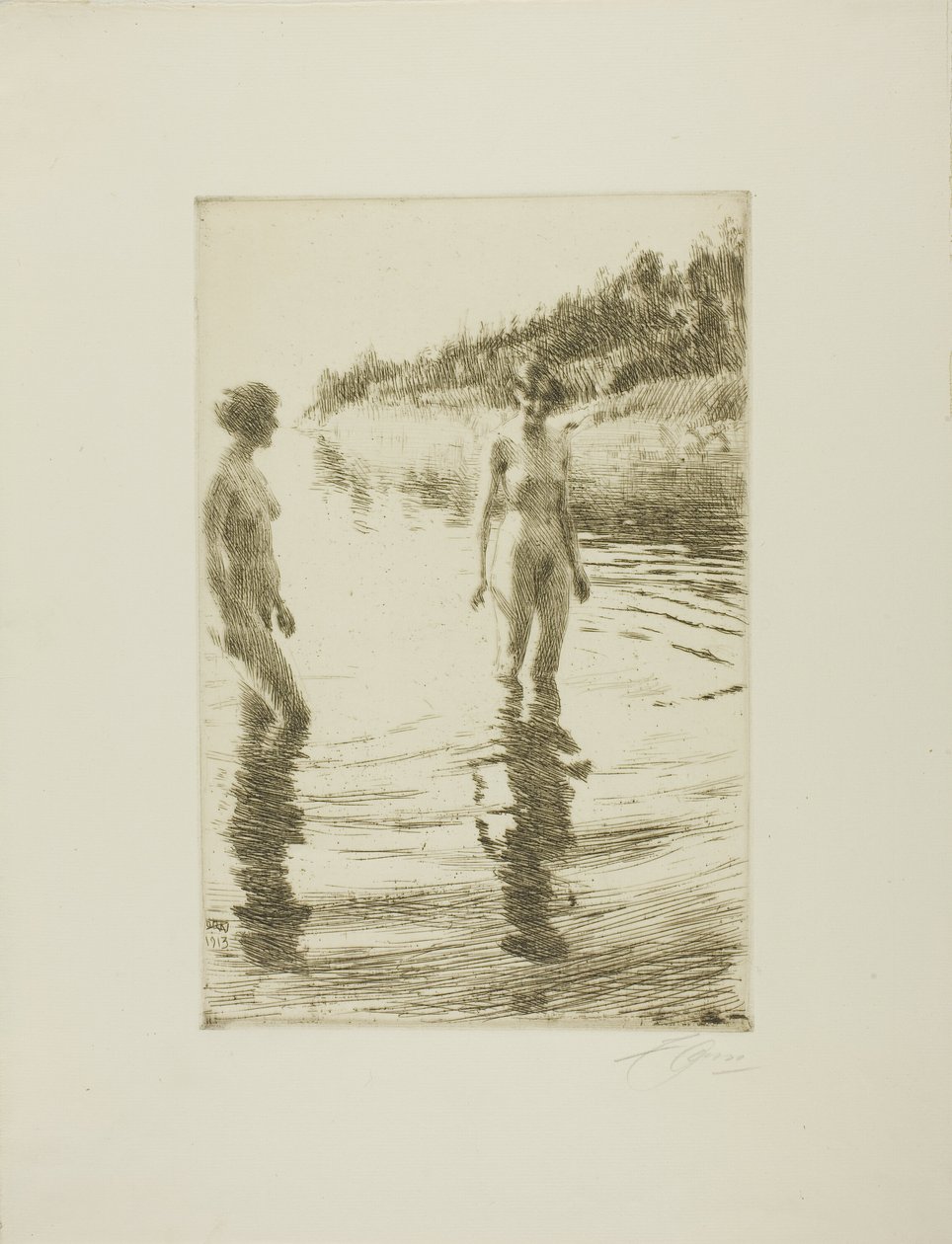 Mělký od Anders Leonard Zorn