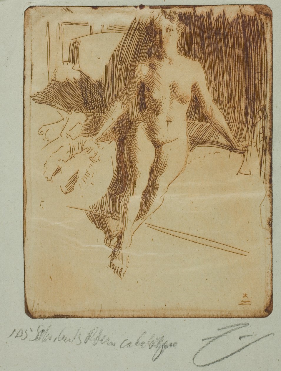 Studie z Modelu od Anders Leonard Zorn
