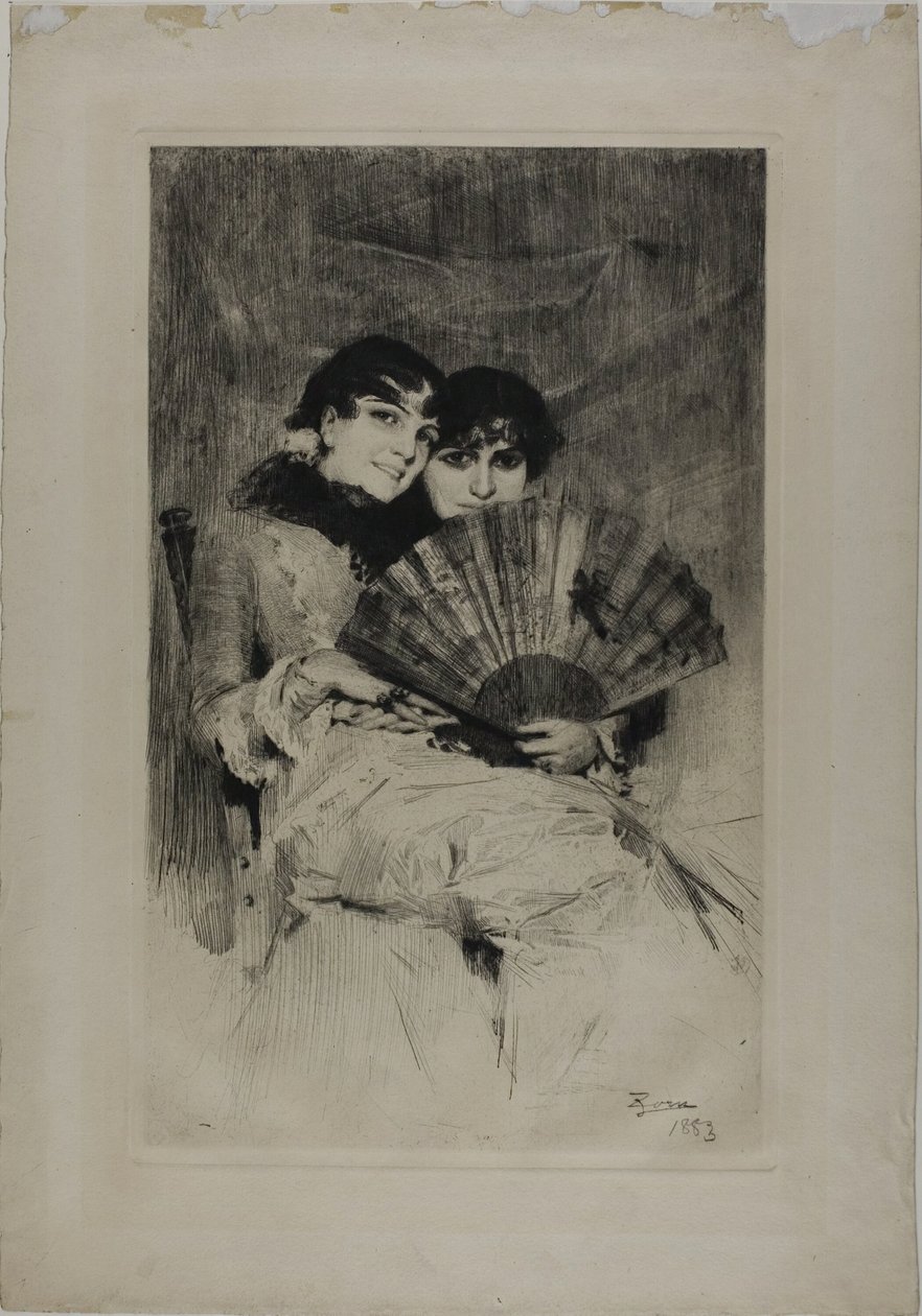 Sestřenice od Anders Leonard Zorn
