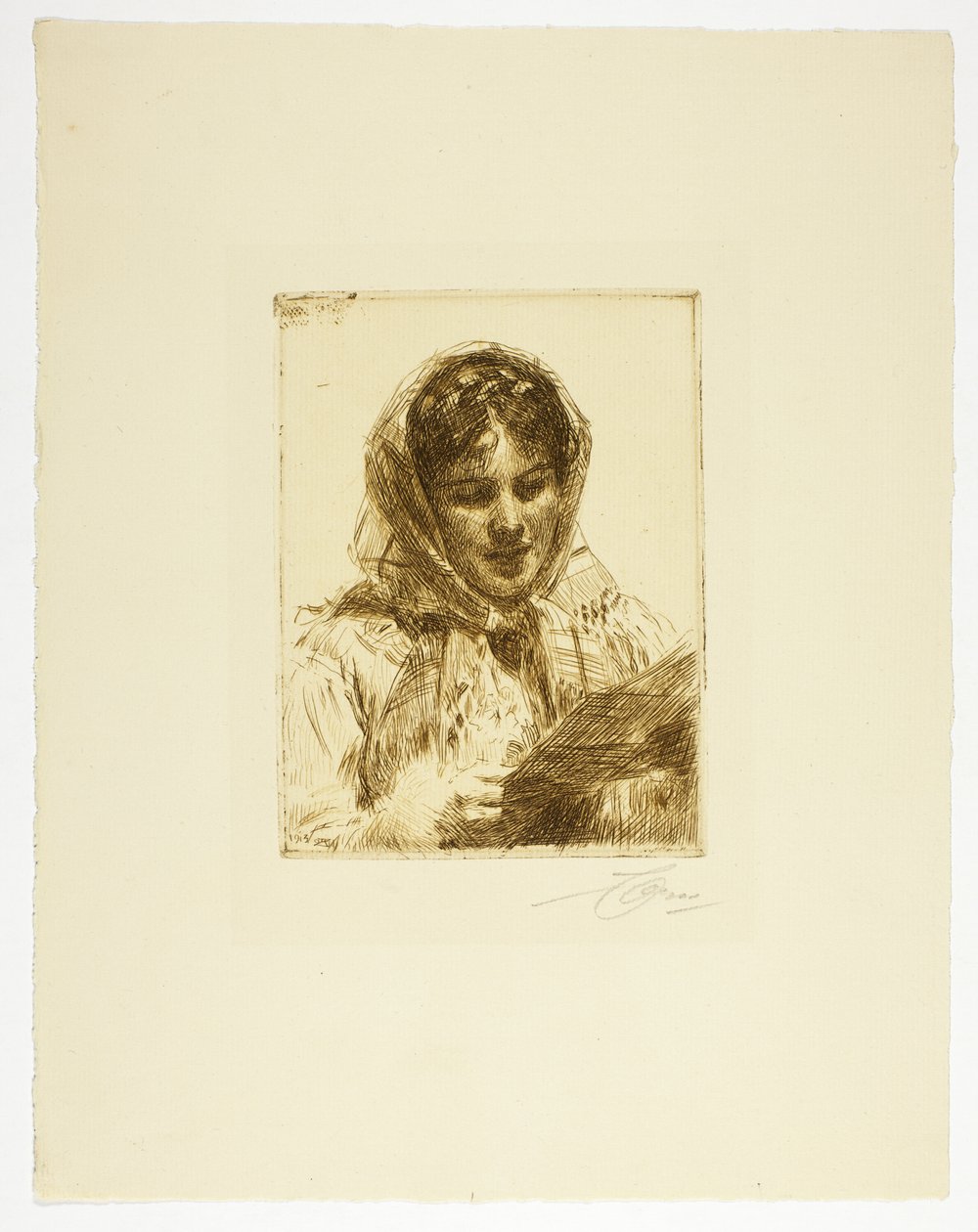 Dopis od Anders Leonard Zorn