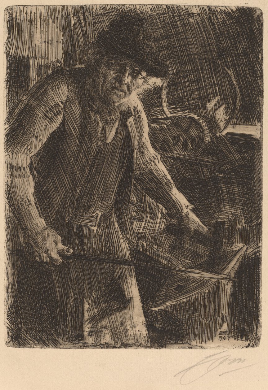 Mistr-Smith od Anders Leonard Zorn