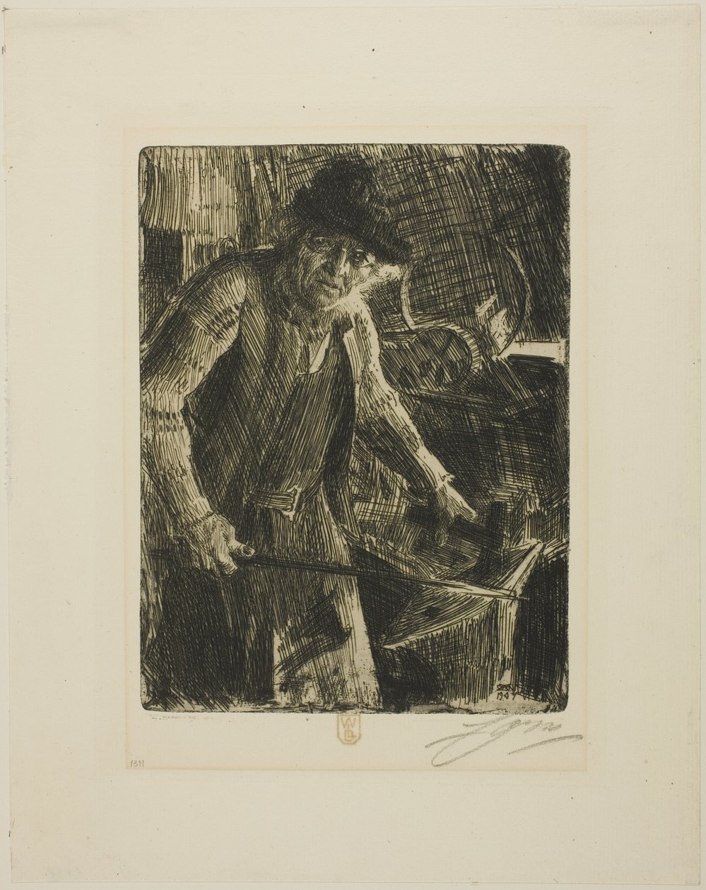 Mistr-Smith od Anders Leonard Zorn