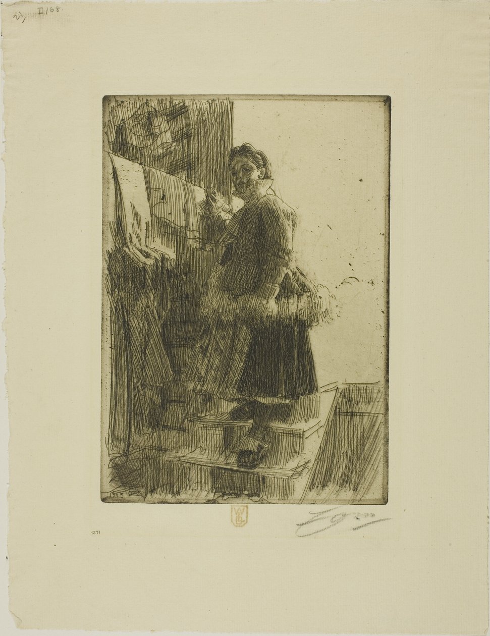 Skladiště od Anders Leonard Zorn
