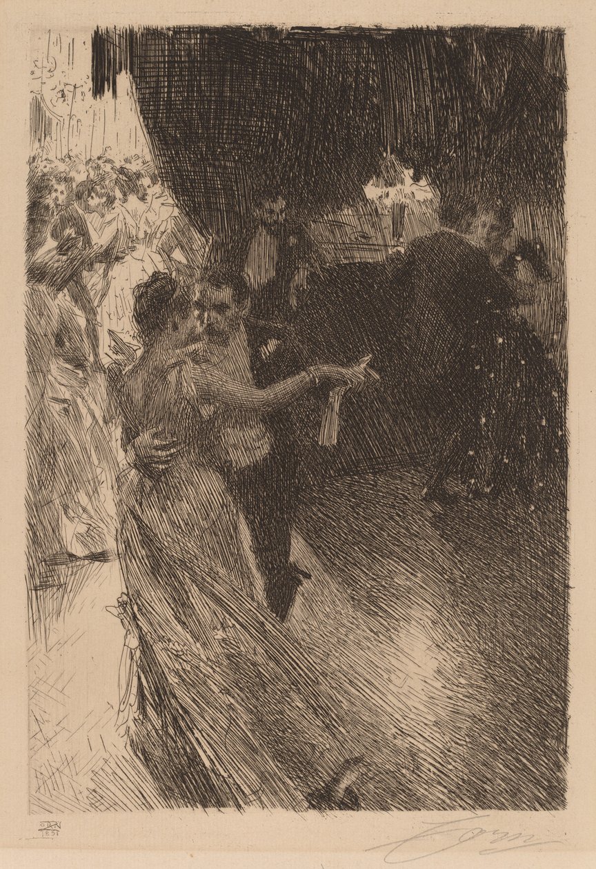 Valčík od Anders Leonard Zorn