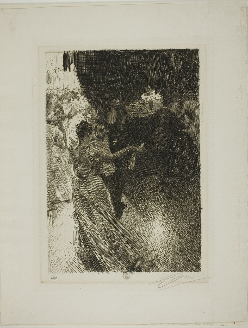 Valčík od Anders Leonard Zorn