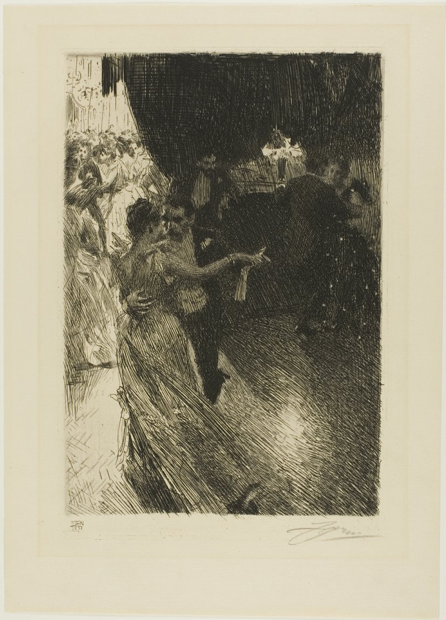 Valčík od Anders Leonard Zorn