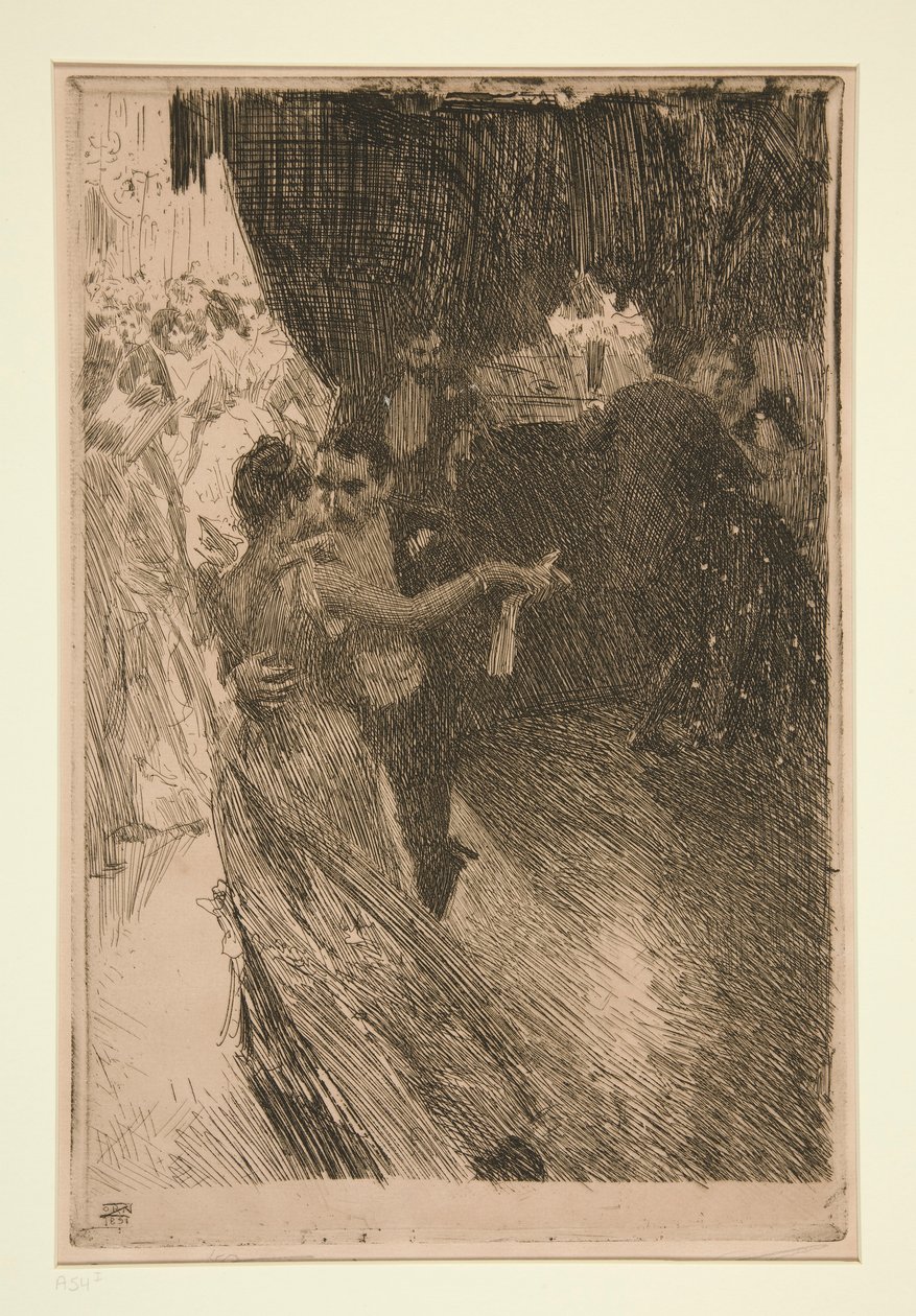 Valčík od Anders Leonard Zorn