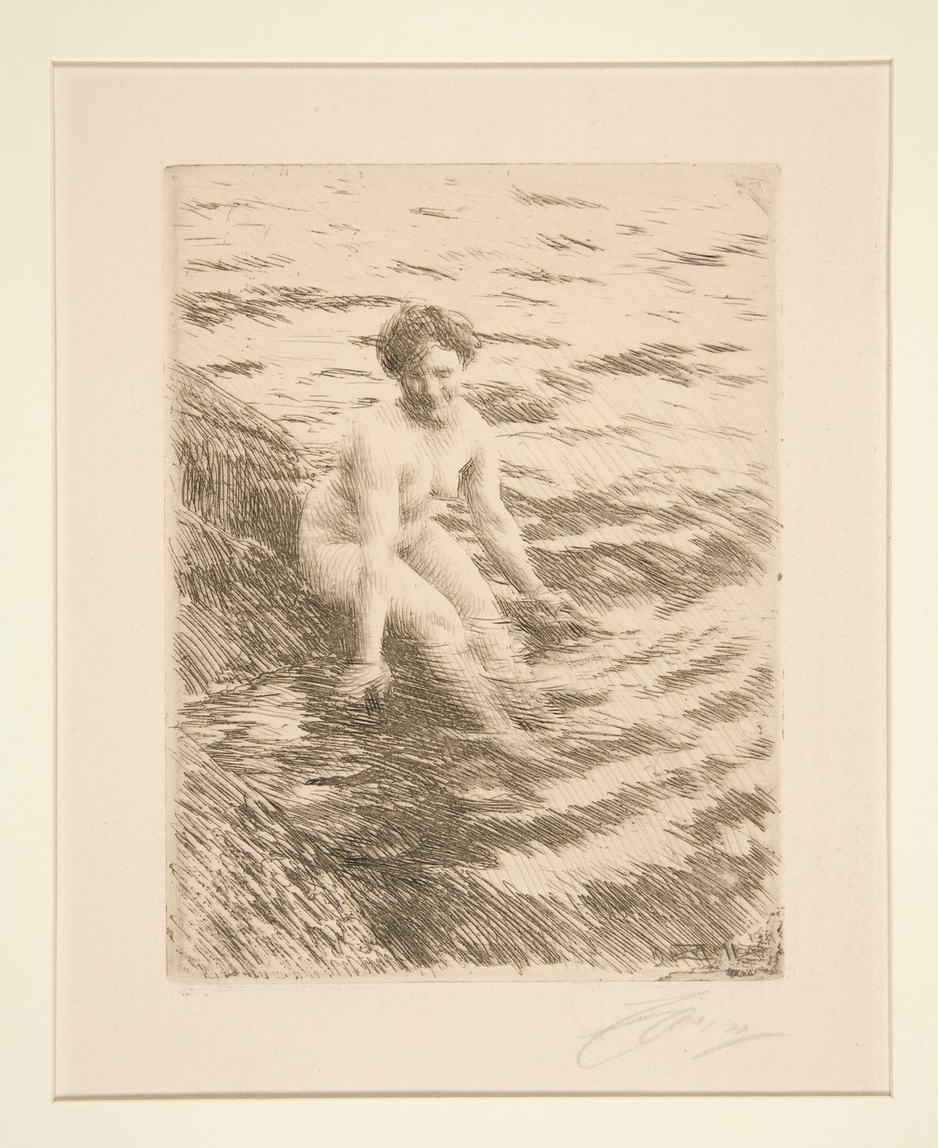 Mokrý od Anders Leonard Zorn