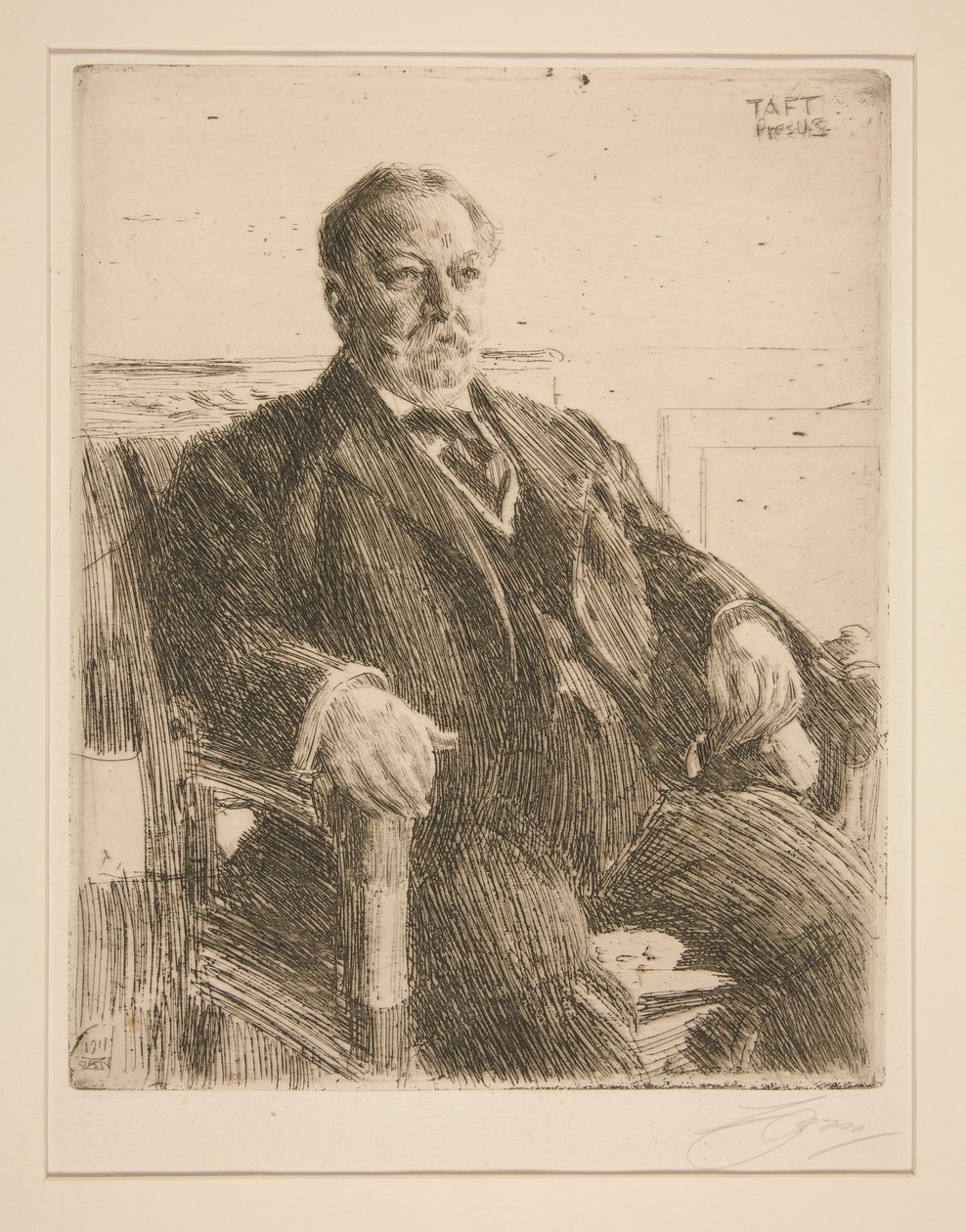 William Howard Taft od Anders Leonard Zorn