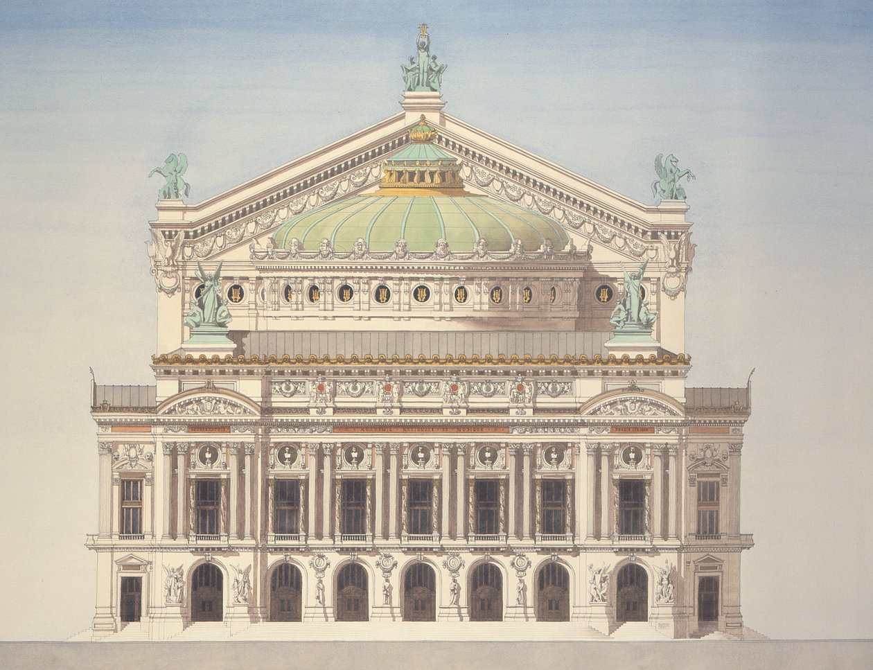 Opera Garnier od Andras Kaldor
