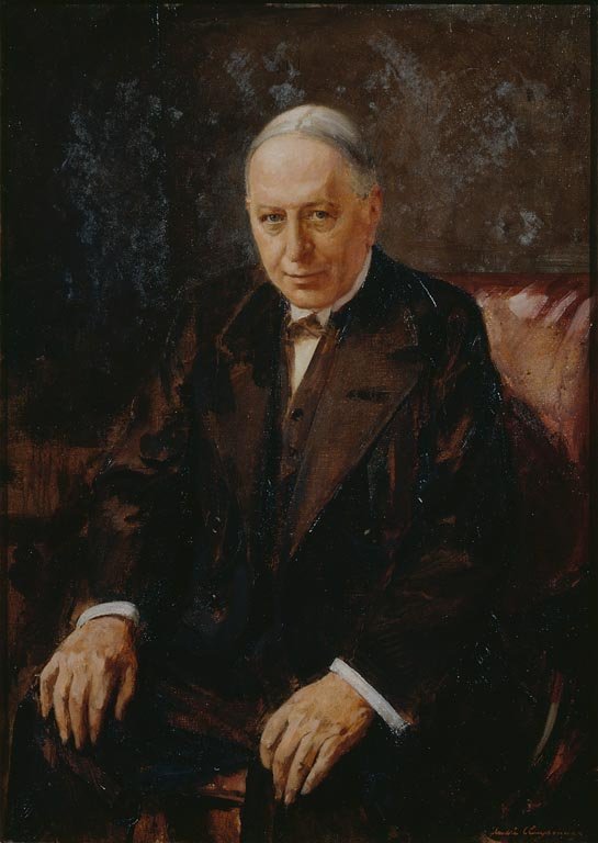 Portrét Roberta Chalmersa, 1. barona Chalmersa 1858-1938 od Andre Cluysenaar