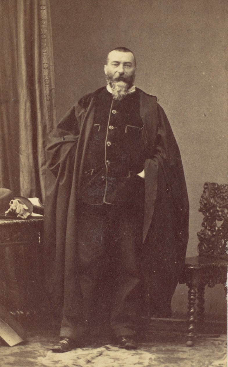 Alphonse Karr, 50. léta 19. století. od Andre Adolphe Eugene Disderi